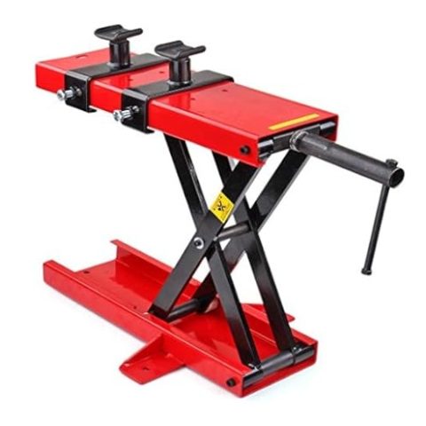 Elevador Central para Moto 500 kg Soporte Profesional para Taller