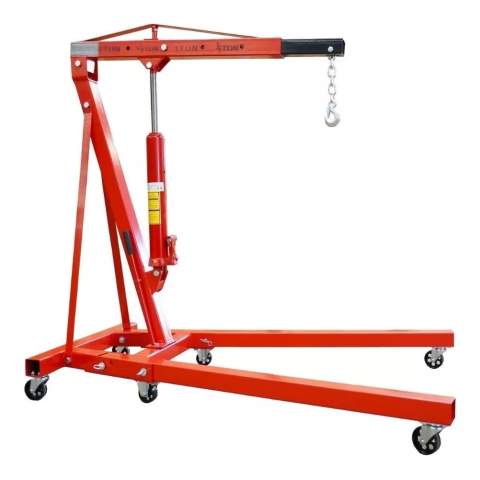 Grúa Hidráulica para Motor 2 Toneladas Plegable