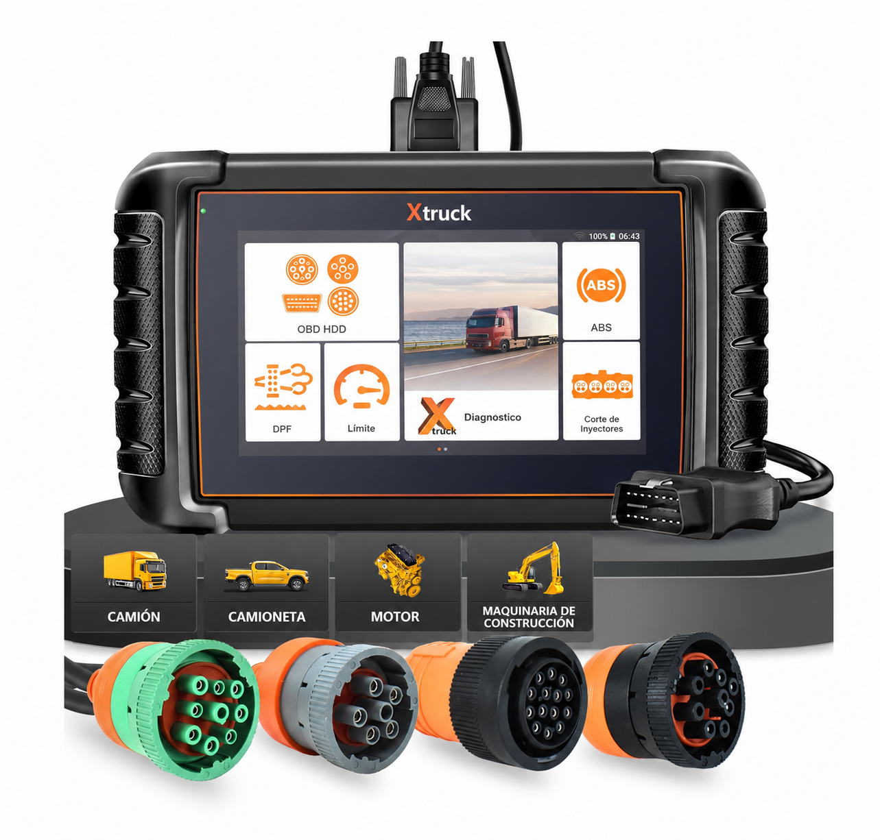 Escáner Xtruck HD19 para Camiones y Maquinaria Pesada - Diagnóstico Diésel - Image 2