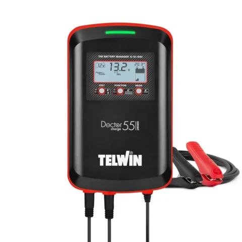 Cargador Mantenedor y Estabilizador de Bateria Telwin Doctor Charge 55