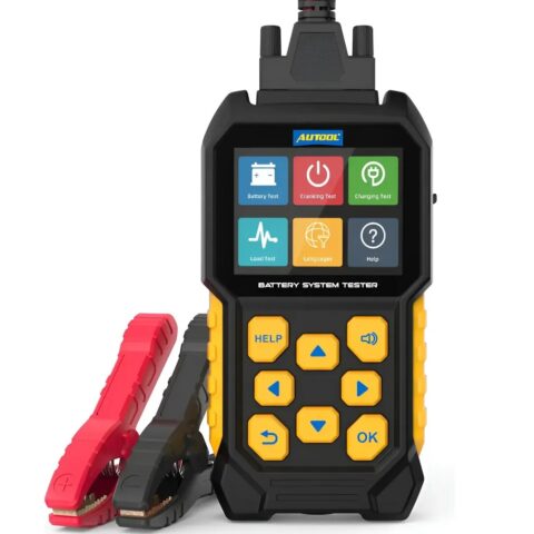 Analizador de Baterías Autool BT460 12V-24V con Diagnóstico