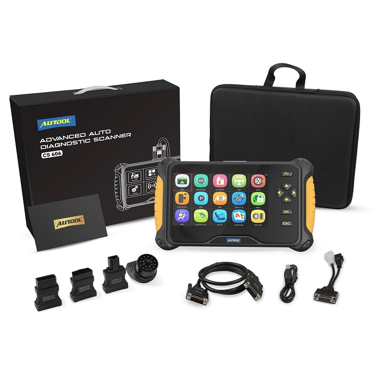 Escáner OBD2 Autool CS606 Multimarca 21 Reinicios de Servicio - Image 3