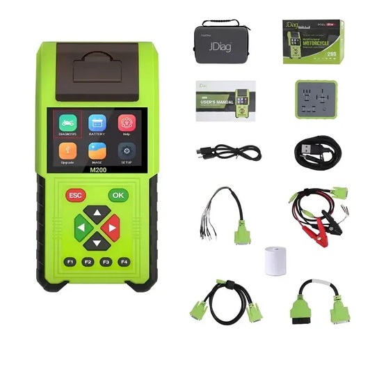 Escáner Automotriz Autool J-Diag M200 Multimarca OBD2 - Image 2