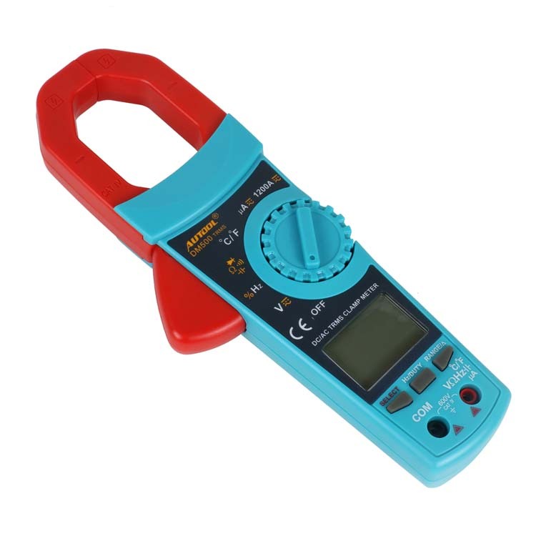 Pinza Multiamperimétrica Autool DM500 Corriente AC/DC