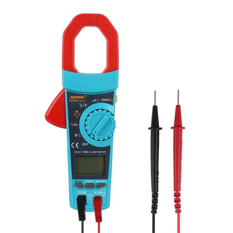 Pinza Multiamperimétrica Autool DM500 Corriente AC/DC - Image 2