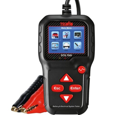 Comprobador Digital de Baterias con Pantalla a Color Telwin